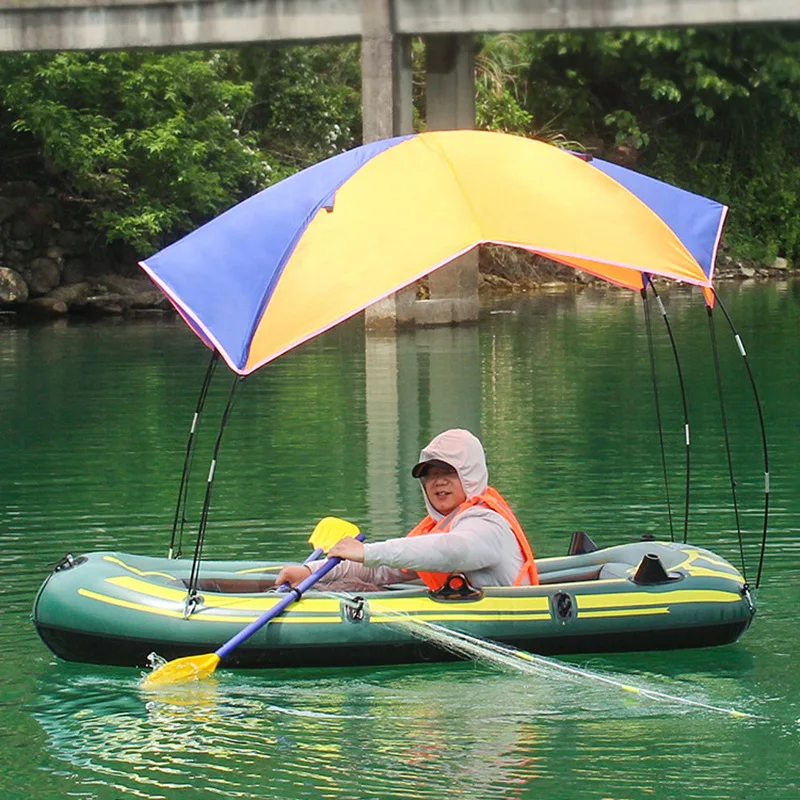 

Sun shading, sun protection, inflatable boat, rubber thickened fishing , 2-5 person wear-resistant air cushion