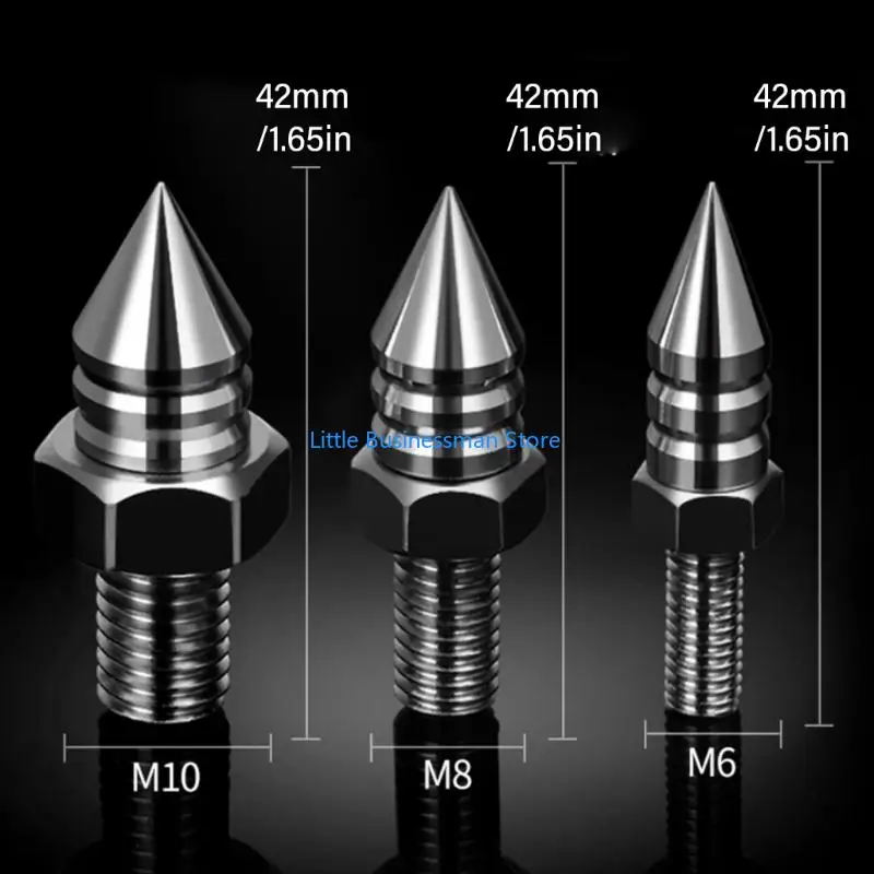 Hörlautsprecherfuß mit Edelstahlspitze und Stahl-Hardware-Unterstützung M76A – Detail 6