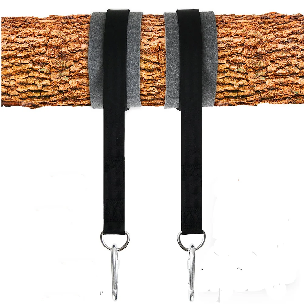 

8Pcs Swing Straps Hanging Kit 1000kg Max Load Durable Nylon Heavy Duty Carabiners Easy Install for Tree Porch Swings