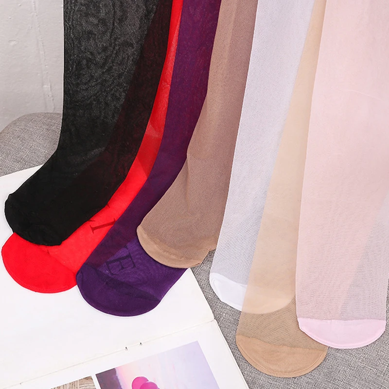 CINOON Sexy Six Colors Lace Pantyhose Women Sexy Lingerie Ladies Fashion High Stocking Hosiery Exotic Nightclubs Products