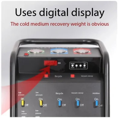 Automotive Air Conditioning Refrigerant Recovery and Filling Machine Refrigerant Filling
