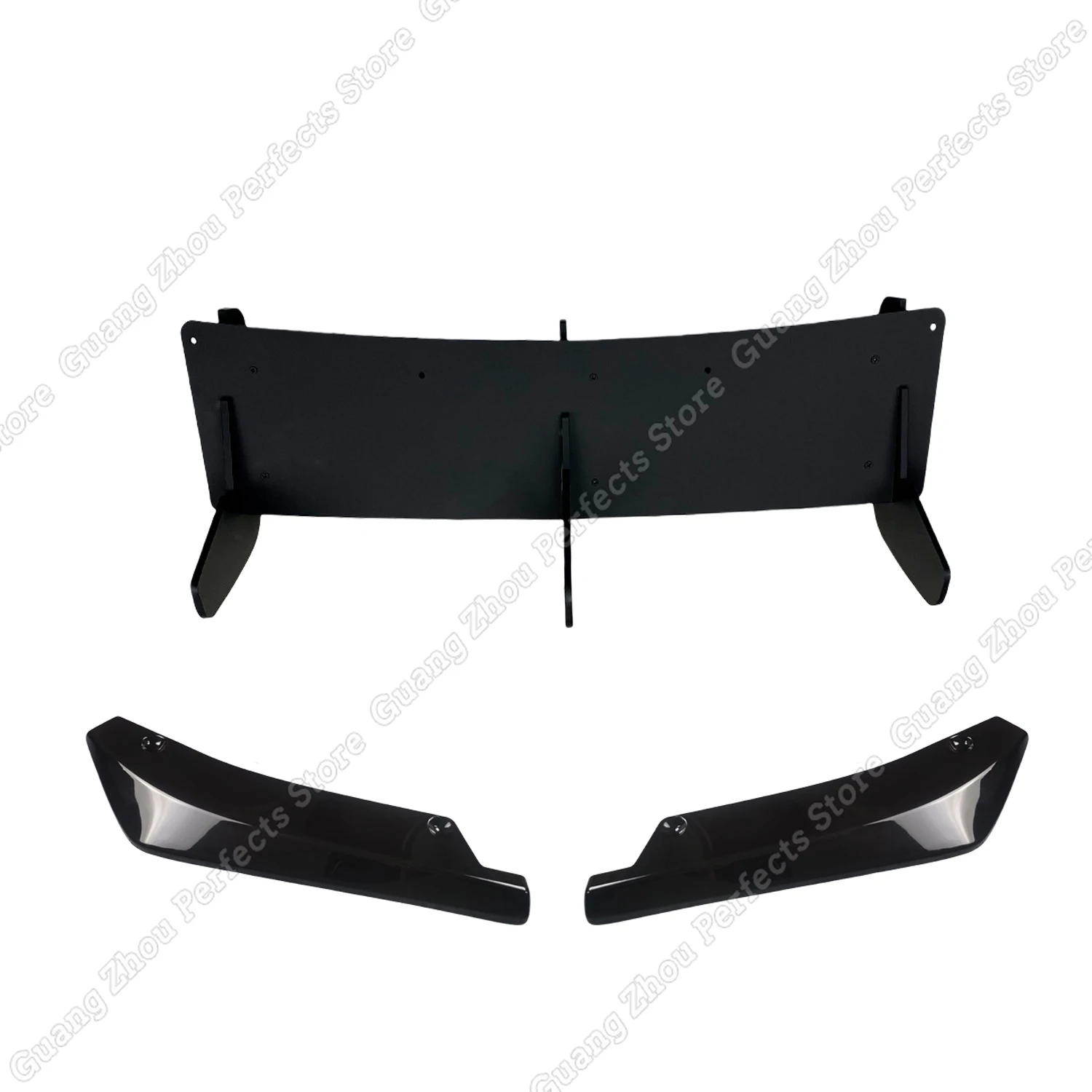 For Haval H6 GT Rear Bumper Diffuser Lip Side Splitters H6 Coupe 2WD 4WD PHEV AWD 2020-2024 Rear Bumper Diffuser Bodykits Tuning