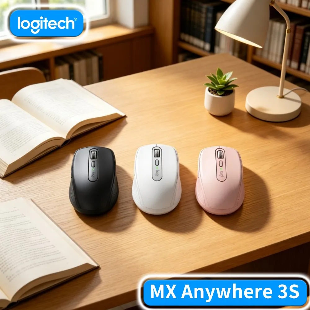 Fast Energy Fill Office Mouse Logitech MX Anywhere 3S Adaptive Scroll Action For Nutrition Consultant Client Arrange Tasks