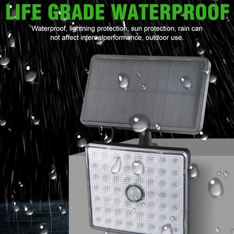 Solar Lights Outdoor IP65 Waterproof Rotating Wall Light Outdoor Wall Sconce Lights 200LM Modern Outdoor Light Outside Porch