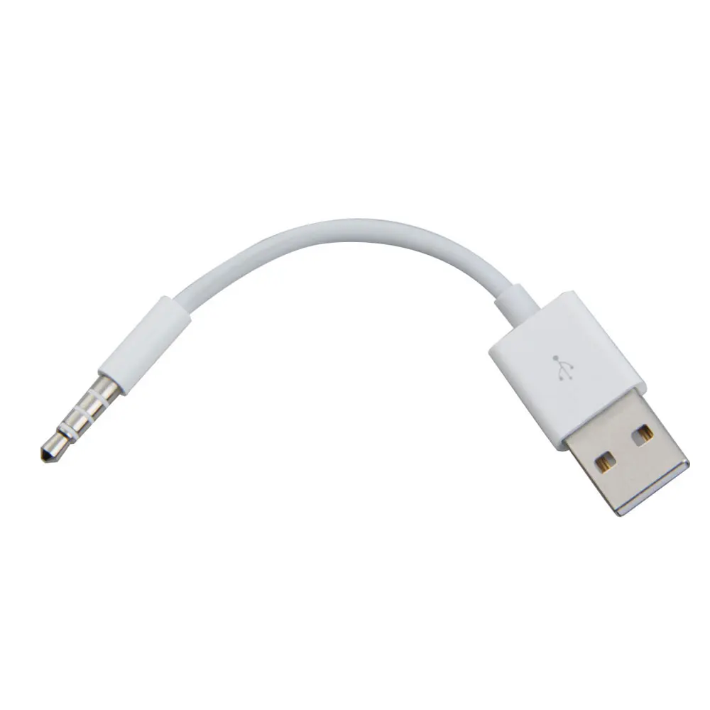 Ladekabel USB 3,5mm Sync-Audiokabel für iPod Shuffle 3. und 4. Generation