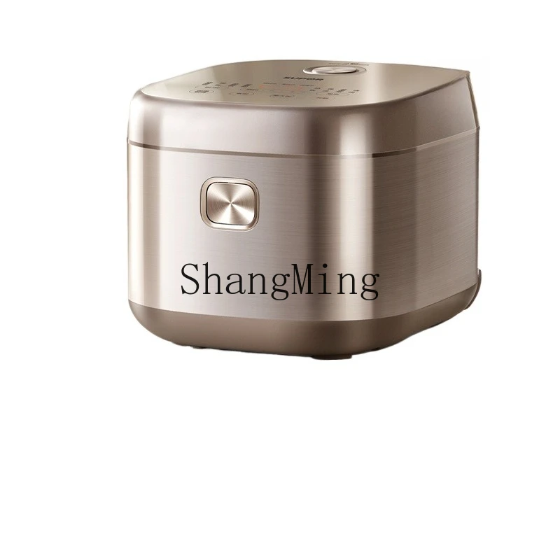 

ZYY household stainless steel 0 coated 4L large capacity multi-functional smart cooking pot
