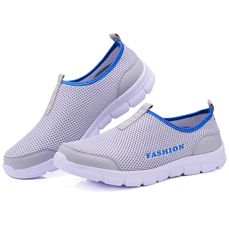 2022 New Fashion Women Shoes Breathable Mesh Sandals Shoes Lightweight Quick-drying Comfortable Women Slip-On Mules Flats