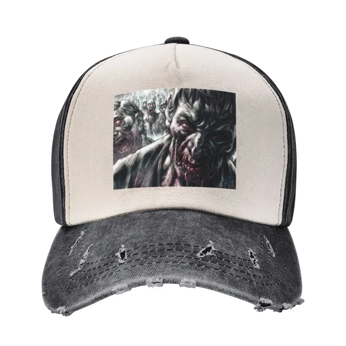 Zombie Horde Baseball Cap beach hat Sunhat Golf New In Hat Women's Hats For The Sun Men's