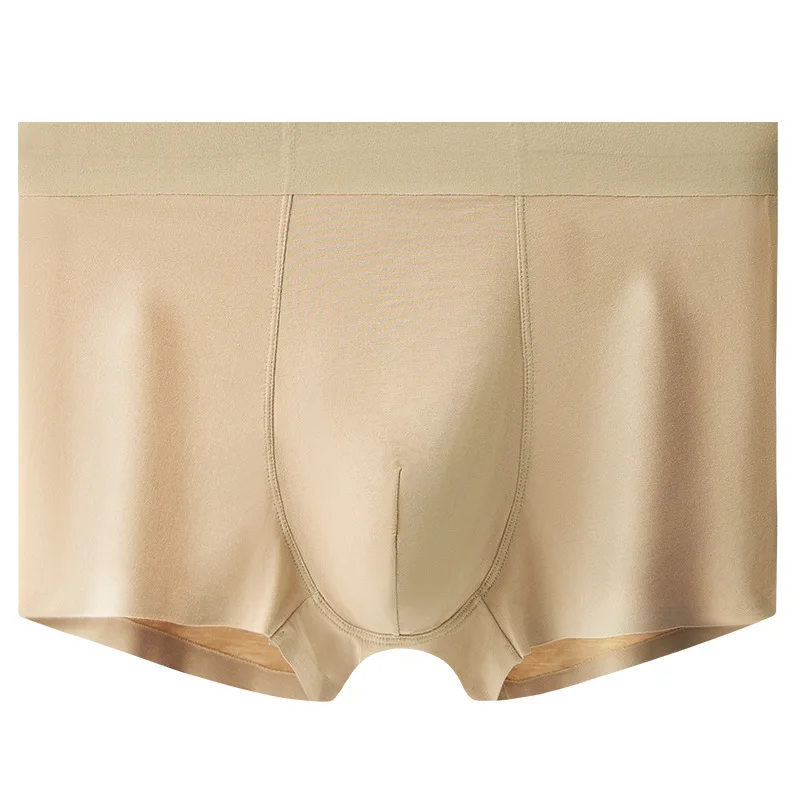 

3 шт., 10 А, антибактериальное мужское нижнее белье из модала, 60S, высококачественные бесшовные удобные дышащие трусы-боксеры Barely There