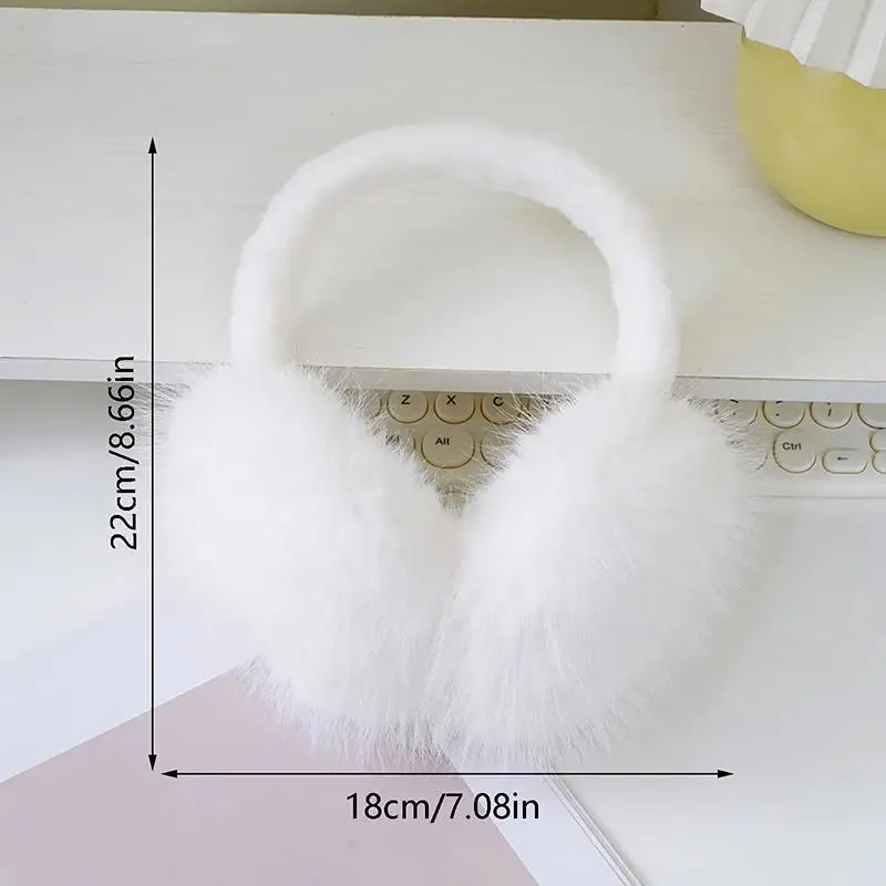 موضة لينة فو الفراء الأذن دفئا الشتاء غطاء للأذنين للنساء الرجال بلون إيرفلاب في الهواء الطلق الباردة حماية الأذن يفشل غطاء للأذن #6