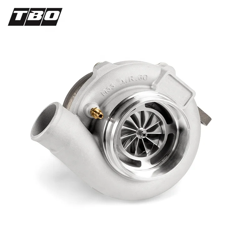 TBO GTX3076R-58 A/R 0.60 0.63V with T3 Ball Bearings Universal Turbo Racing GT30 Turbine Gt3076 Turbocharger