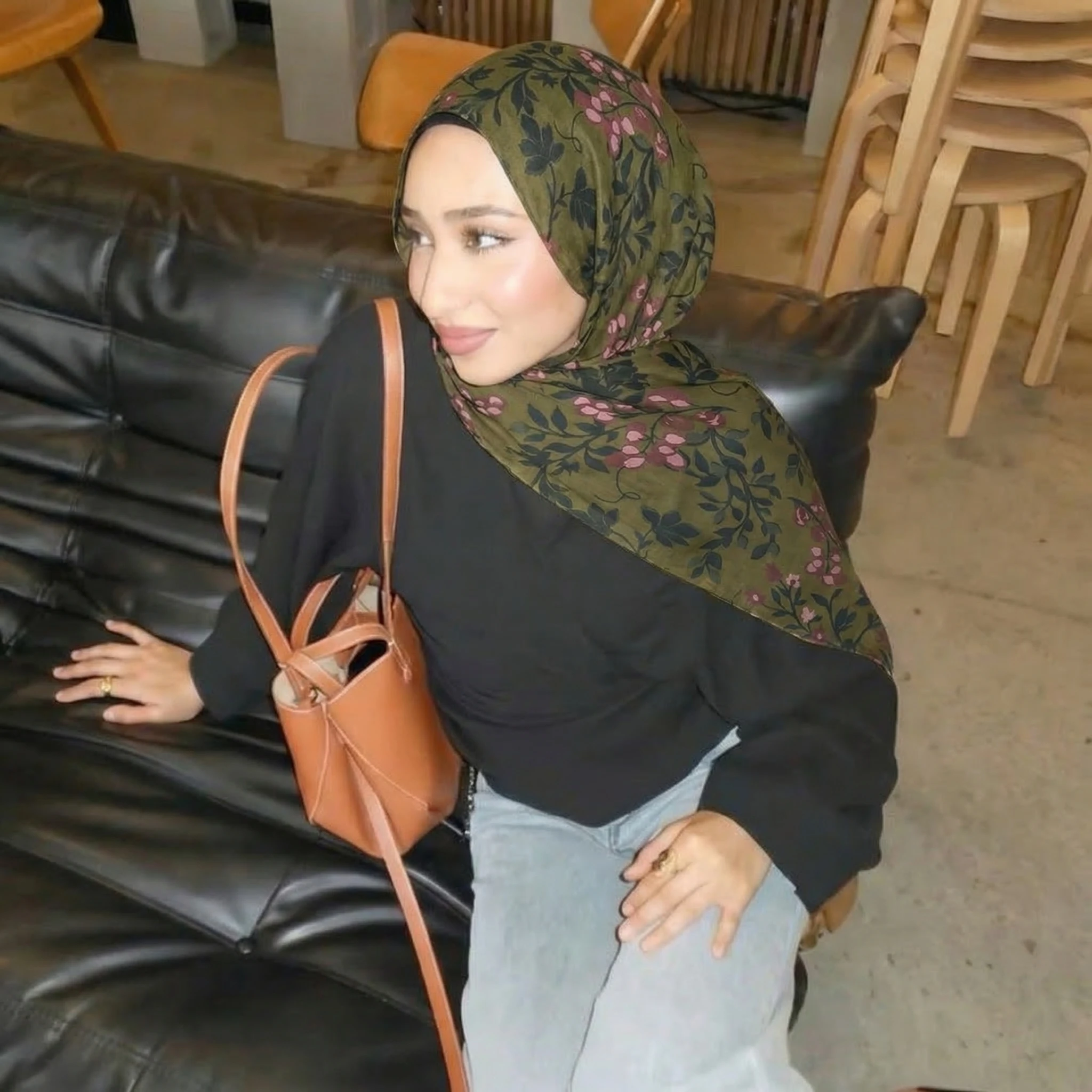 2026 Nieuwe Vrouwen Aquarel Hi - Embroidery Hijab recensie en prijs