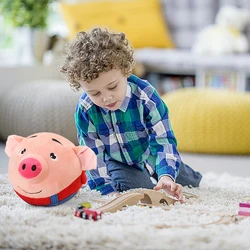 Juguete eléctrico de salto para niños y recién nacidos, juguete personalizado con sonido de animales