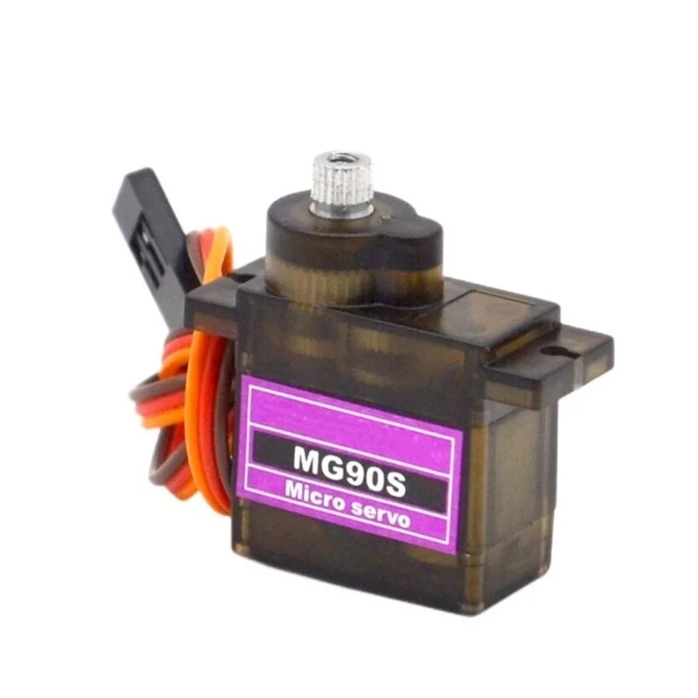 Mg 90S Servo Alle Metalen Versnelling 9G Sg90 Verbeterde Versie Voor Helikoptervliegtuig Boot Auto Mg90 9G Trex 450 Rc Robot