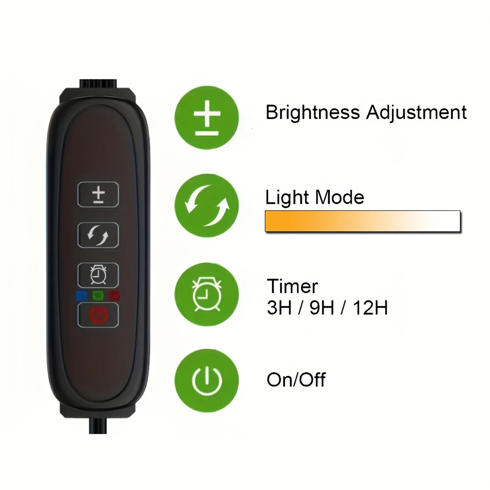 Obrázek 5: Stativ stánek LED fotka lampa práce lehký, USB LED floodlight nastavitelný 3čepel lehký barvivo, halové, dílna autodílna, nastavitelný výškou