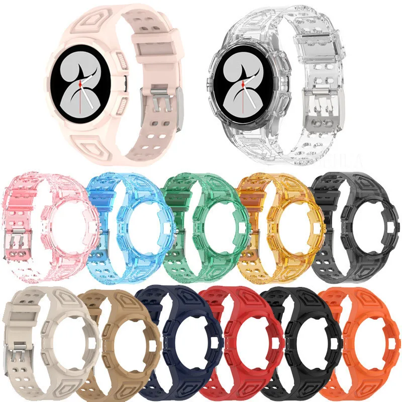 

Силиконовый ремешок для Samsung Galaxy Watch 6 Classic, 47 мм, 43 мм, часы 6, 5, 40 мм, 44 мм, умный браслет, силиконовый браслет