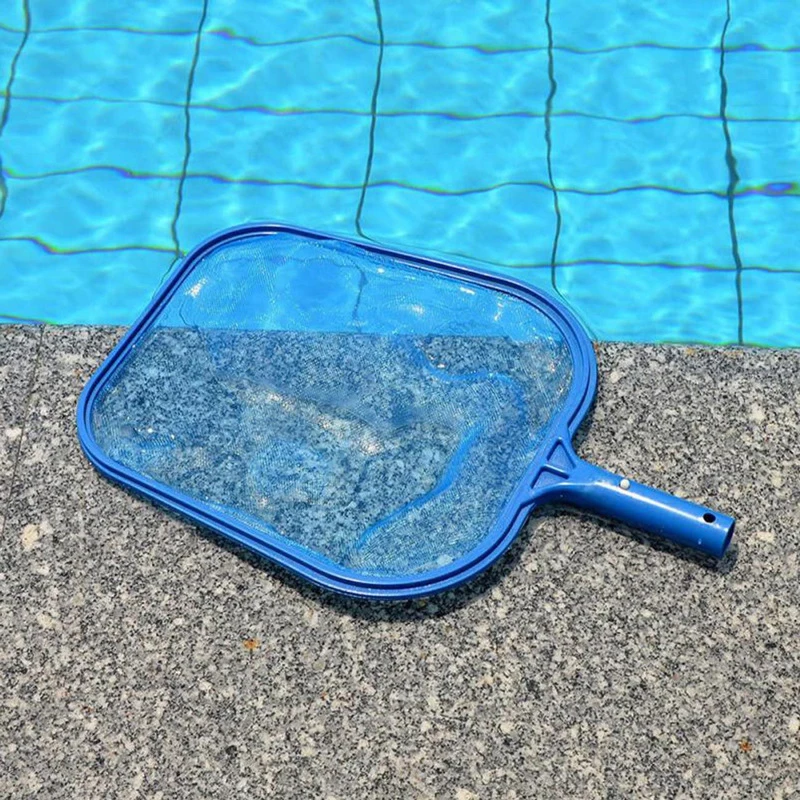 Swimming Pool Skimmer Net Rubbish Cleaning Rake Mesh Leaf Nets Deep Bag Pond Bathtub Fallen Leaves Cleaning Net Pool Accessories