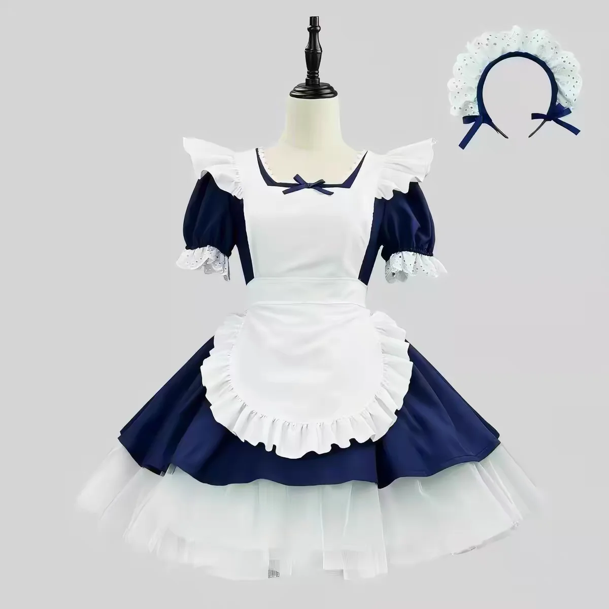 BJD Doll Baby Clothes Silicone Doll Clothing 100-170cm Angel Maid Two-dimensional Animation Clothes Alice Jk Uniform