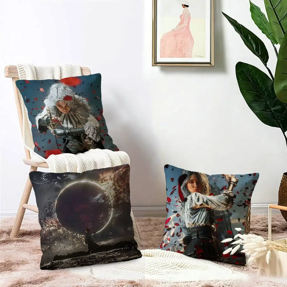 Game Clair O-Obscur E-Expedition 33 Pillow Cover Sofa Cushion Cover Home Room Decoration Children Gift