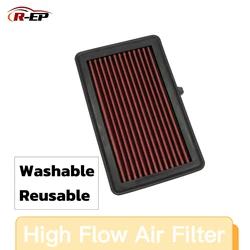 High Flow Sport Air Filter 17220-5BV-H00 For Acura CDX Honda Odyssey Alison Hybrid 2.0L 2016-2019 Cold Air Intake Filters