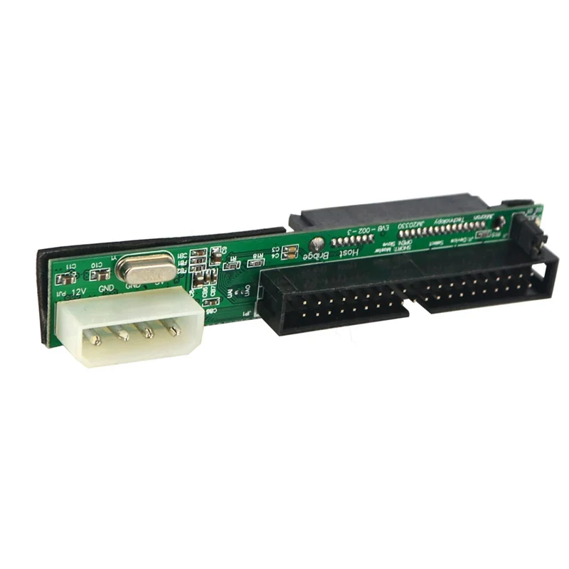 B34B-Sata To IDE Adapter Converter 2.5 Sata Female To 3.5 Inch IDE Male 40 Pin Port 1.5Gbs Support ATA 133 100 HDD CD DVD