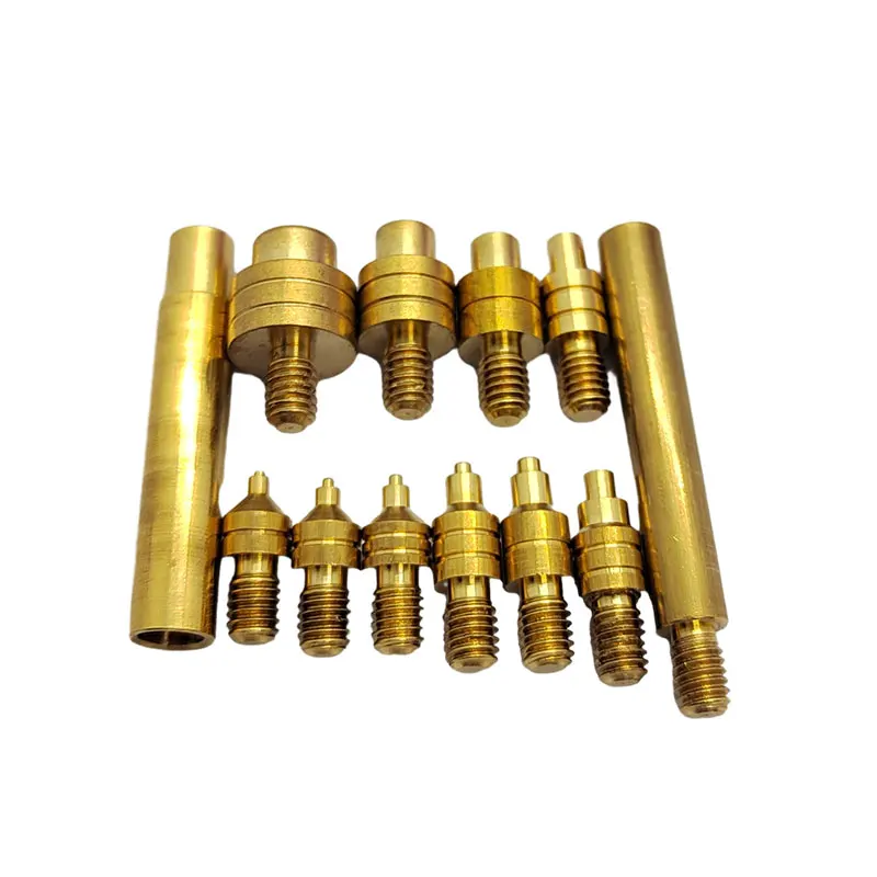 M2 M3 M4 M5 M6 Heat Set Insertion Tool Brass Thread Insert Nut Soldering Iron Tip Copper Embedded Kit For Plastic 3d Printing