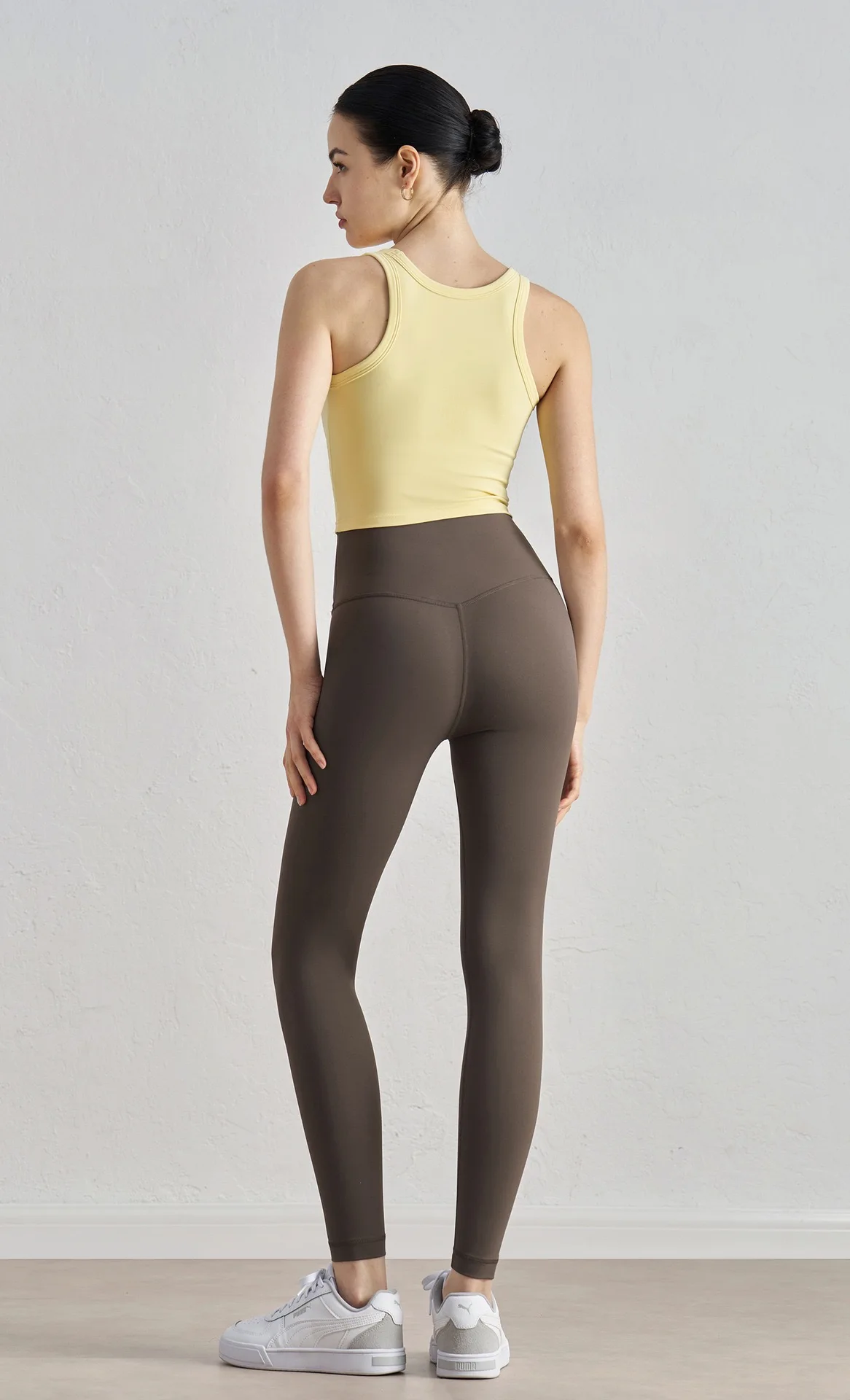 Damen-Yoga-Hosen Leggings, verbesserte Generation, hohe Taille, Fitness-Leggings mit Po-Lifting-Effekt, Anti-Curling-Design für ideales Fitness-Ergebnis – Detail 6