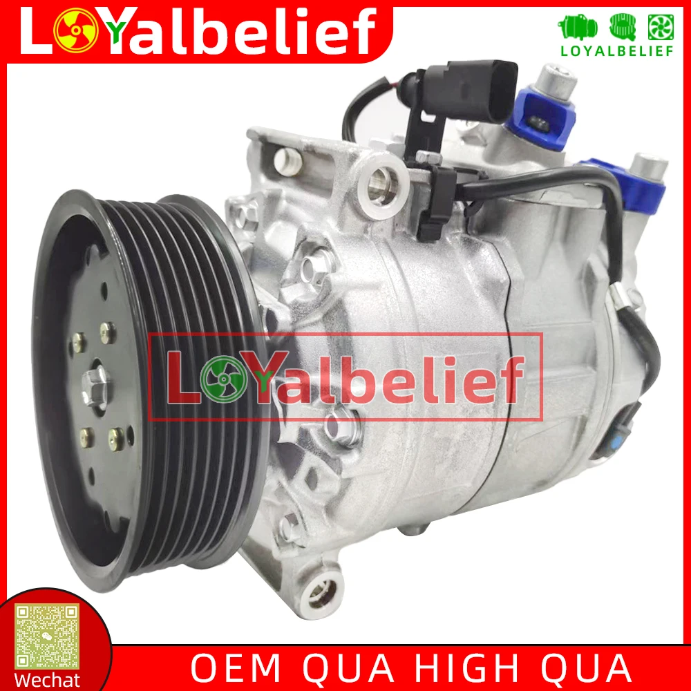 

Auto A/C AC Compressor For Volkswagen Touareg Phaeton Audi Q7 3.0 7L6820803 7L6820803T 7P0820803D 3D0820803T 4E0260805AC 7PK