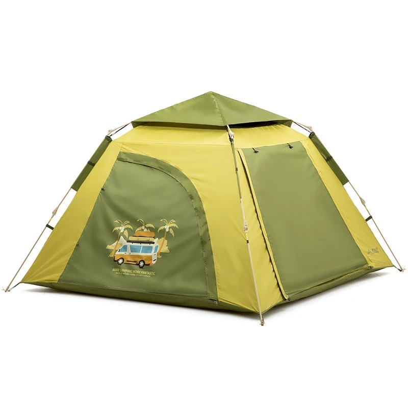 

Automatic tent outdoor portable folding camping silver coated sun protection camping