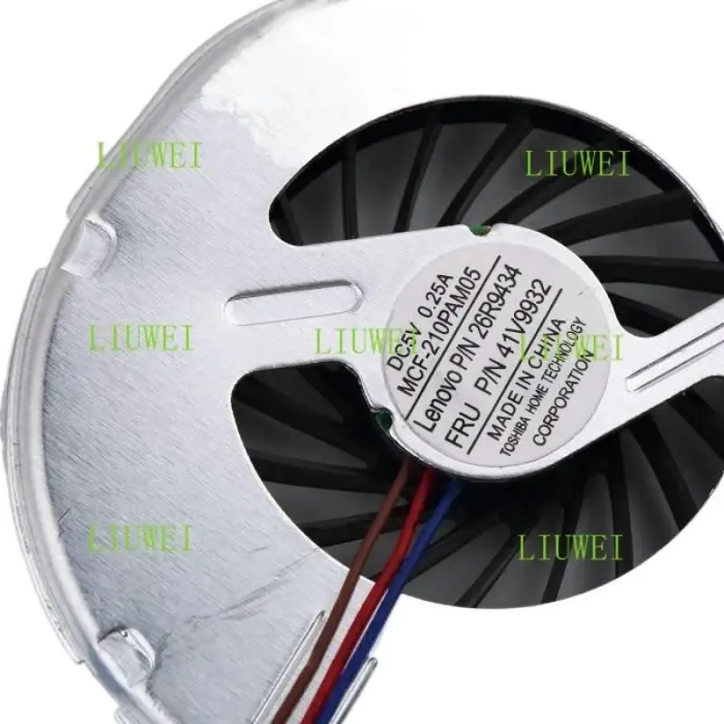 

New For T60 T60P 26R9434 41V9932 41W6405 CPU Fan (*:*)