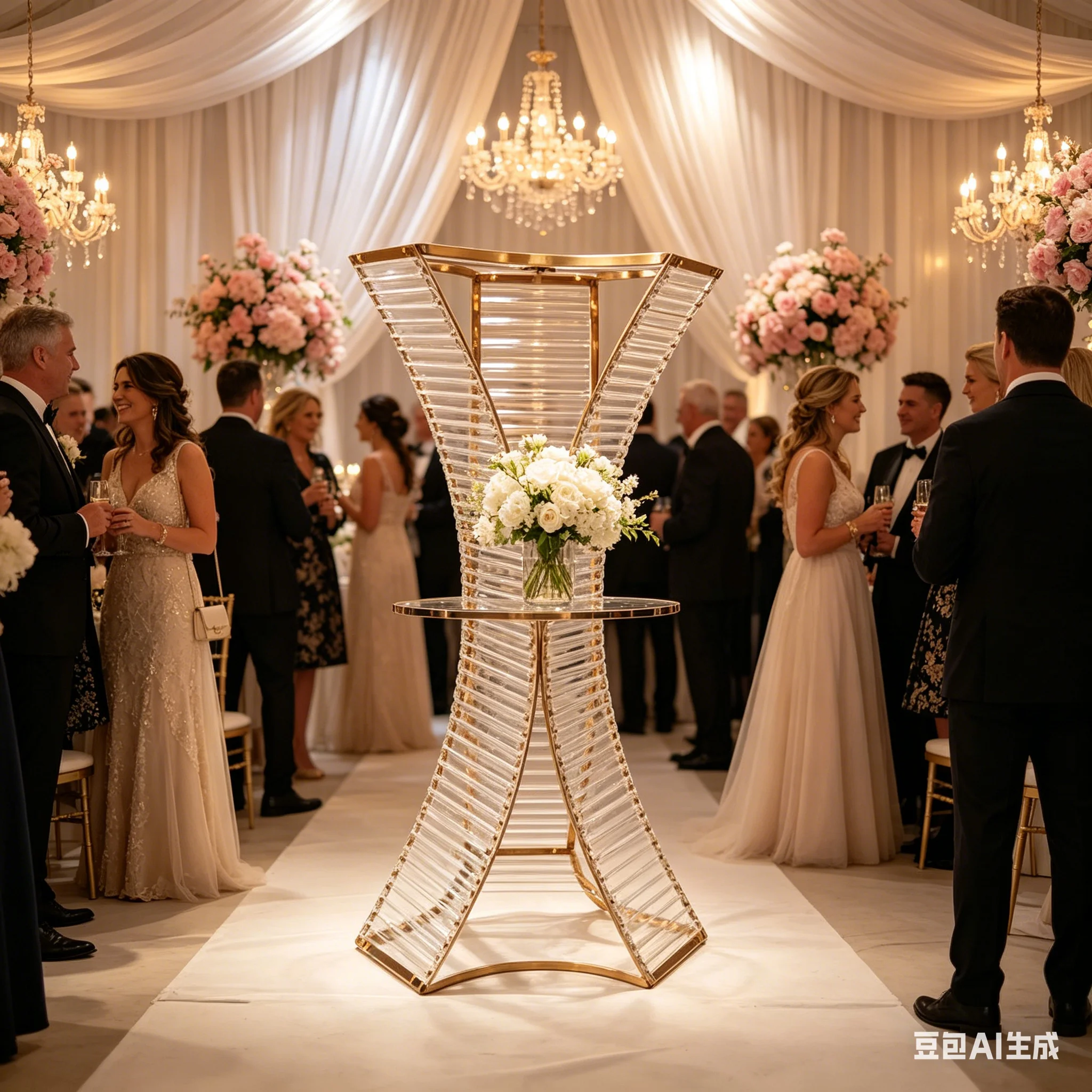 

4/10 шт. акриловых металлических декоративных элементов для свадеб, вечеринок, мероприятий, оформления проходов, украшения для дома и праздников