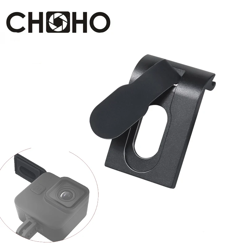 For GoPro 11 Black mini Accessories Rechargeable Metal Side Plug Aluminum Cover Replacement Battery Lid Door For Go Pro 11 Mini