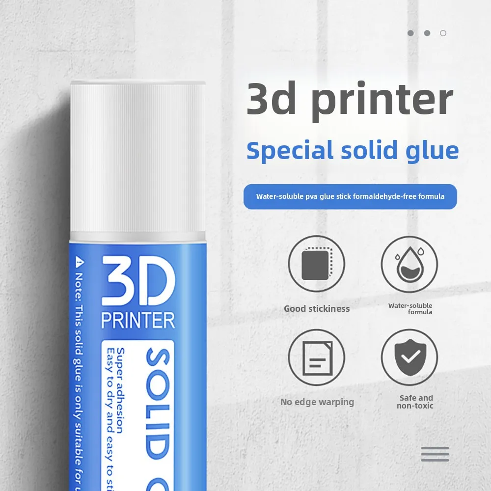 

3D printer accessories, special solid glue for hot bed glass masking paper, water-soluble PVA glue stick, cold anti-warping edge