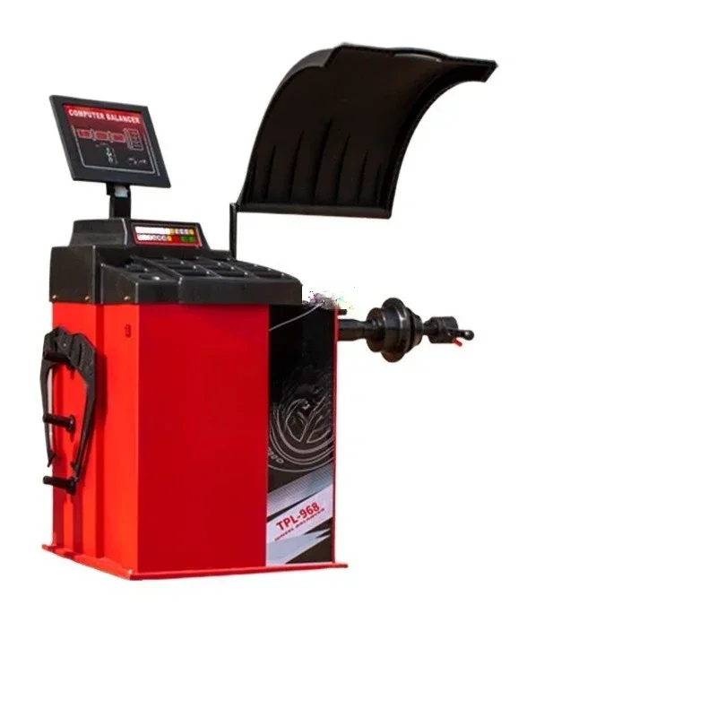 Small and medium-sized cars automatically find some wheel dynamic balancer can be equipped with protective cover