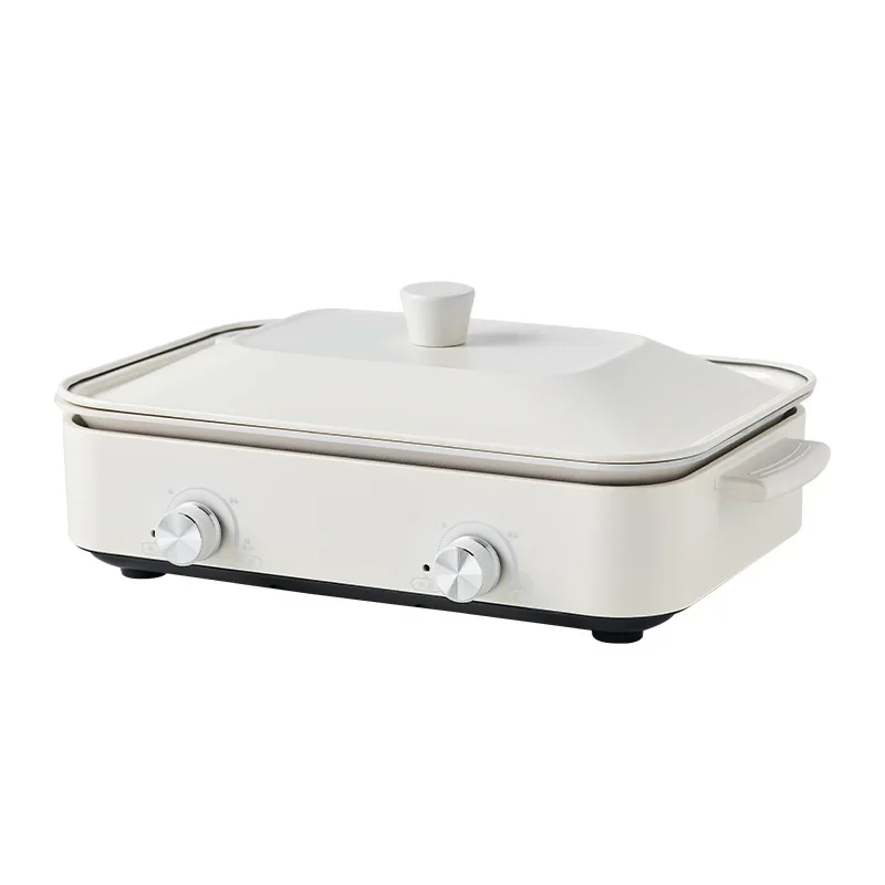 

Multifunctional cooking pot, barbecue, meat cooking, frying electric hot pot