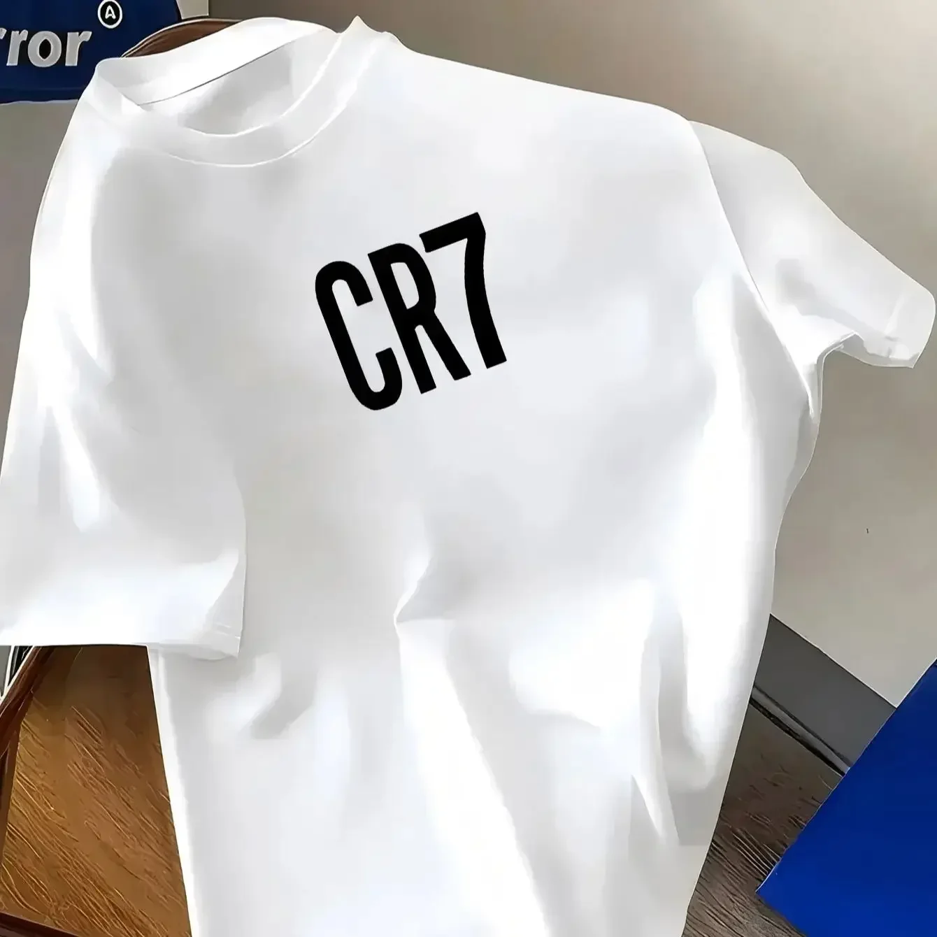 Men's Muscle T-Shirt Short Sleeve Gym Fitness Bodybuilding Joggers Top Slim Athletic Wear for Male Children