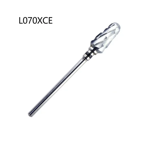 Imagen 2 del producto Fresas dentales de 1 pieza, cortador de carburo de tungsteno liso súper grueso medio. Brocas de laboratorio de odontología HP, molienda abrasiva