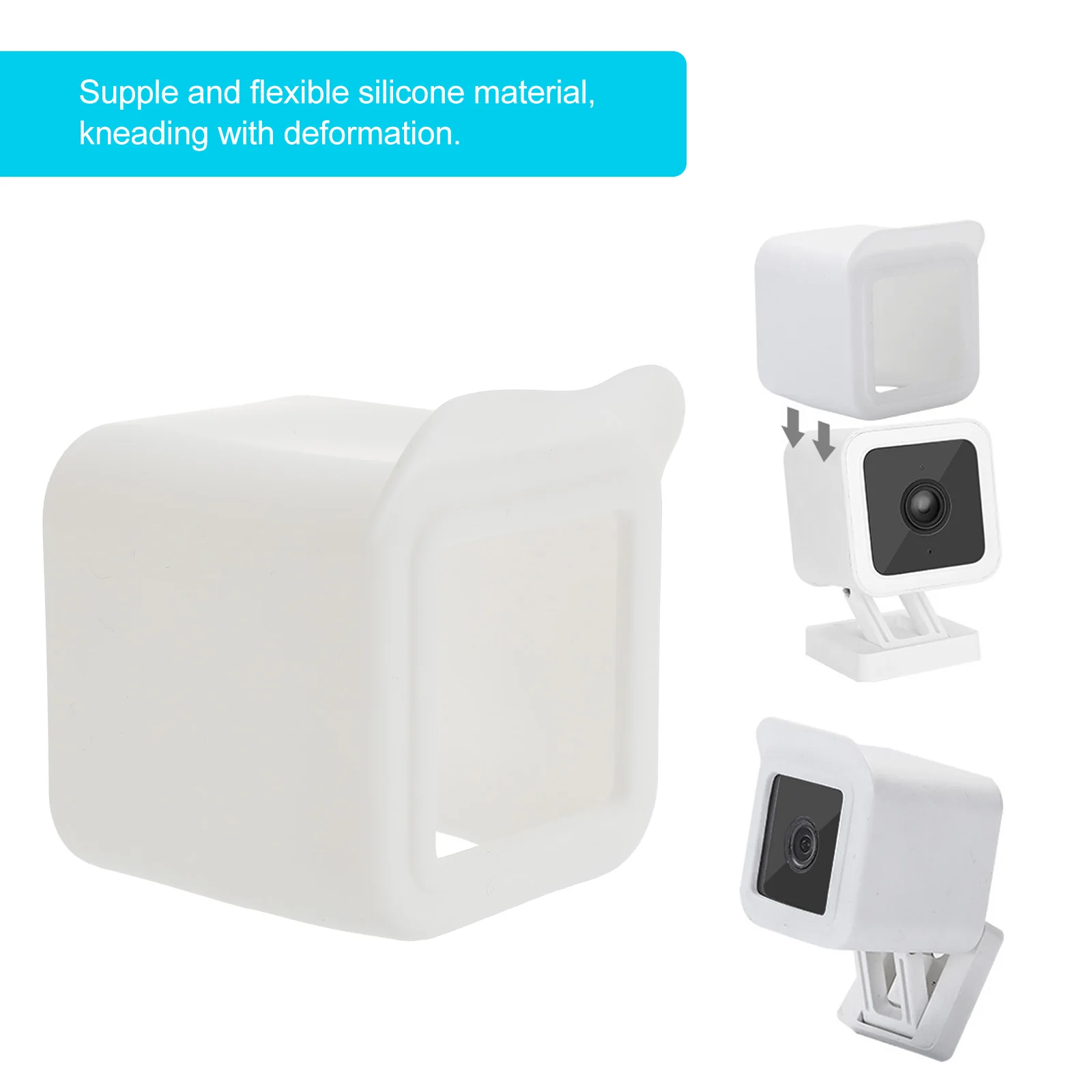 

Silicone Case Security Cover Monitor Protective Shell Compact Portable Weatherproof Practical
