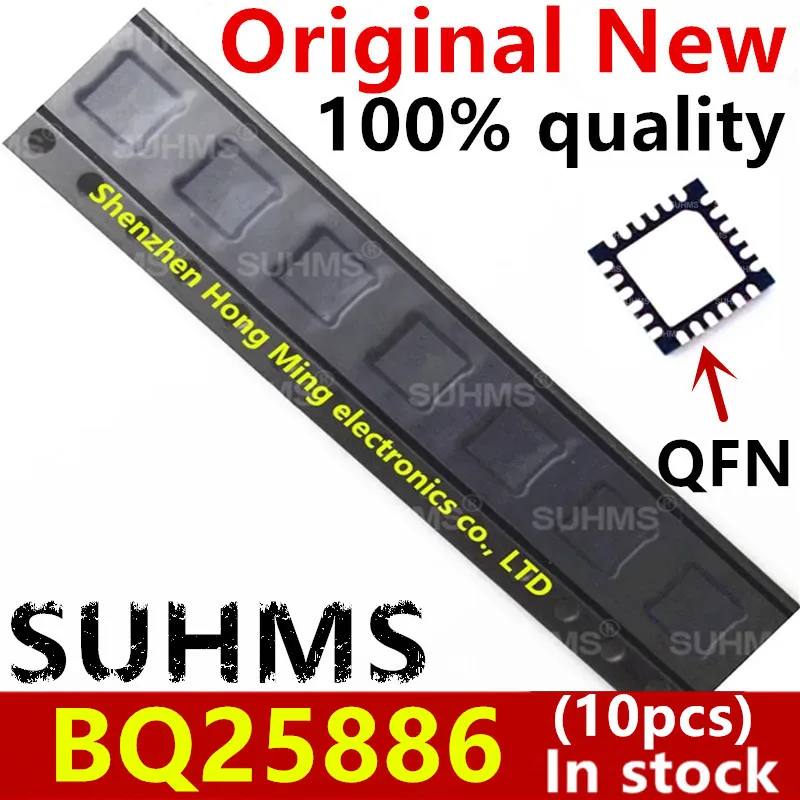 

(10piece)100% New BQ25886 BQ25886RGER QFN-24