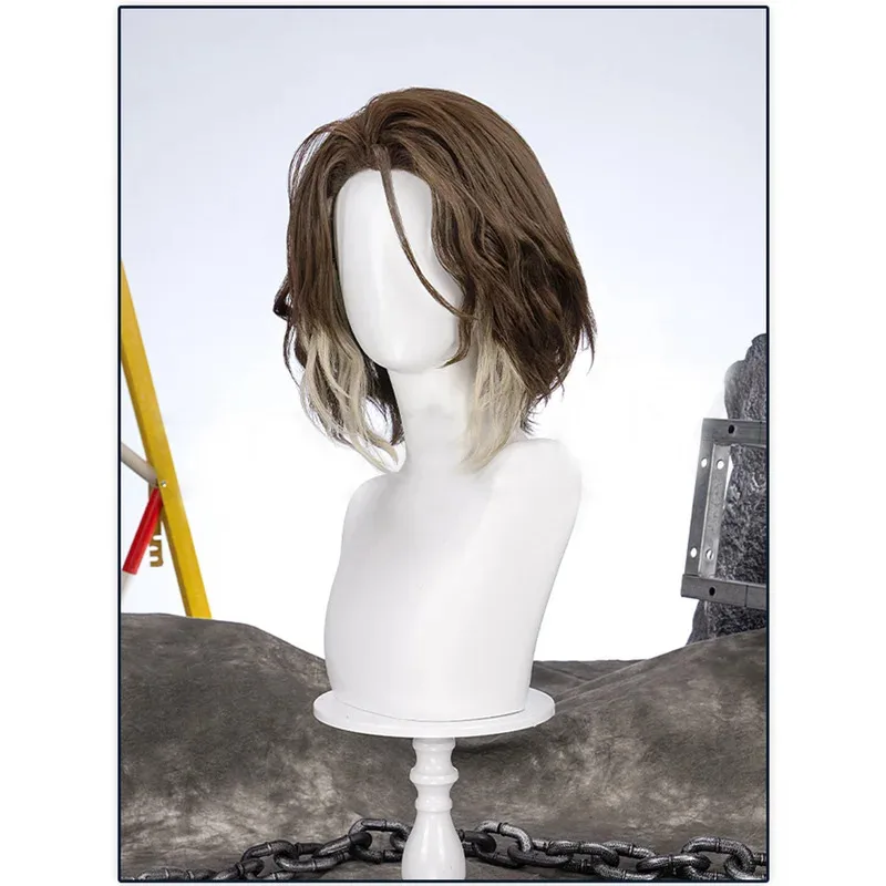 Pelucas Arcane Viktor, nuevo pelo 2024, juego TV 2, accesorios de disfraz de fantasía, accesorios de juego de rol para hombres adultos mj:3