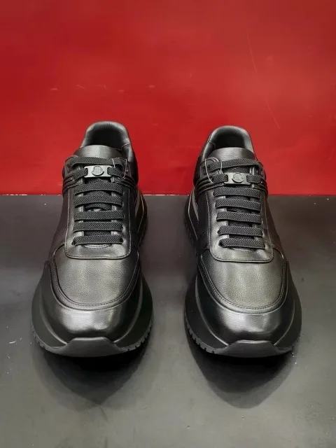 

High Quality Casual Men's Leather Shoes Comfortable Fashionable Versatile Business European Style Premium Sensation Flat Heel