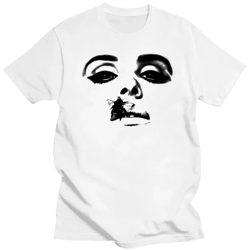 Plus Size Streetwear Casual Short Sleeve Round Neck   LANA DEL REY BEE TOUR 2014 NV-CA WHITE MUSIC T-SHIRT NEW OFFICIAL MERCH