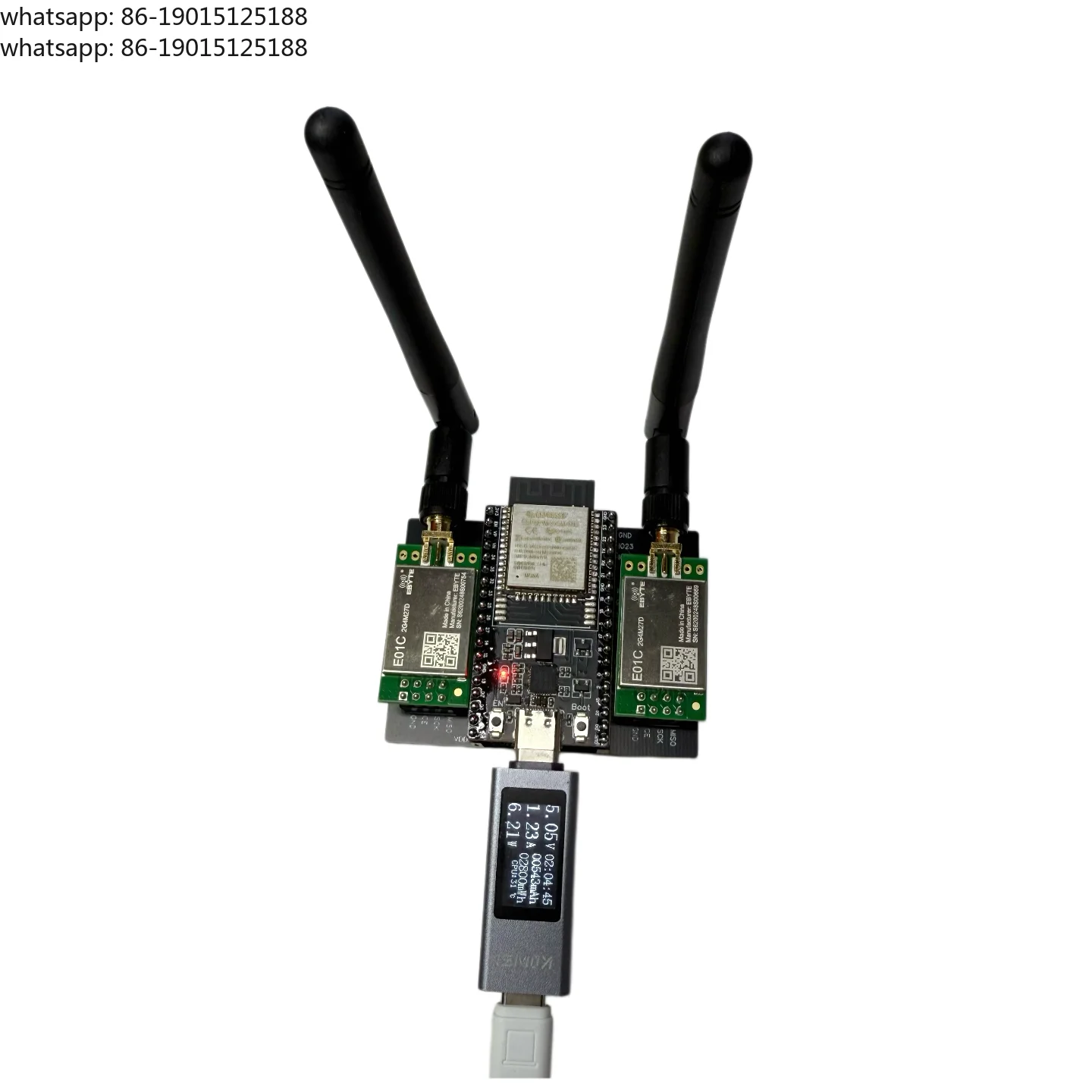 32-DevKitC NFC24L01 Bluetooth 2.4G Signal Amplifier EC01  Powered By 5V2A Test Equipment Module for IoT Projects