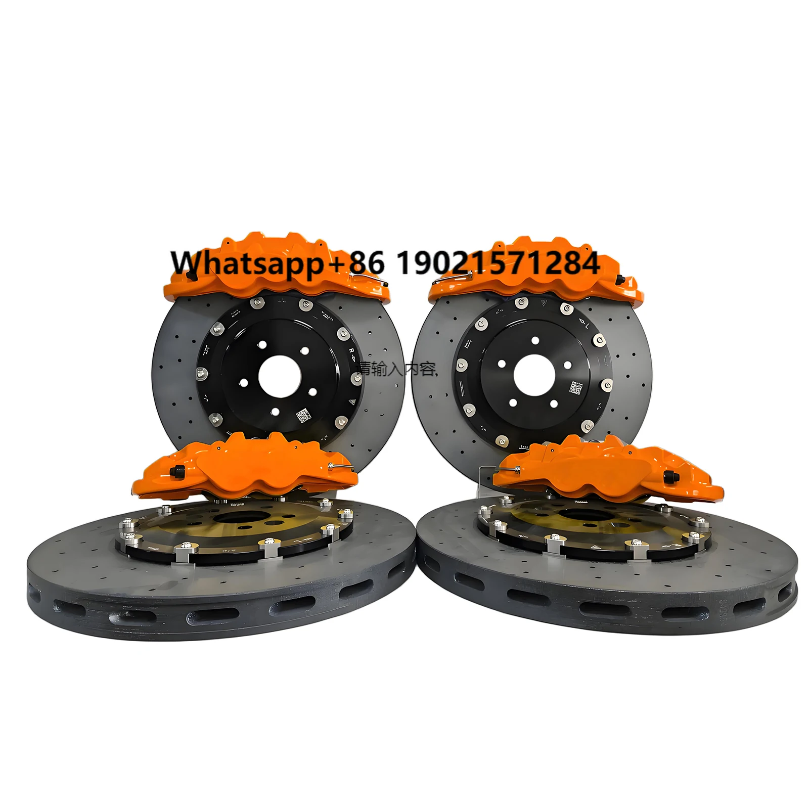 

Top Quality 6 Pistons Big Brake Kits 8520 Brake Caliper Disc Rotors Slot Line Pads for M3 M4 M5