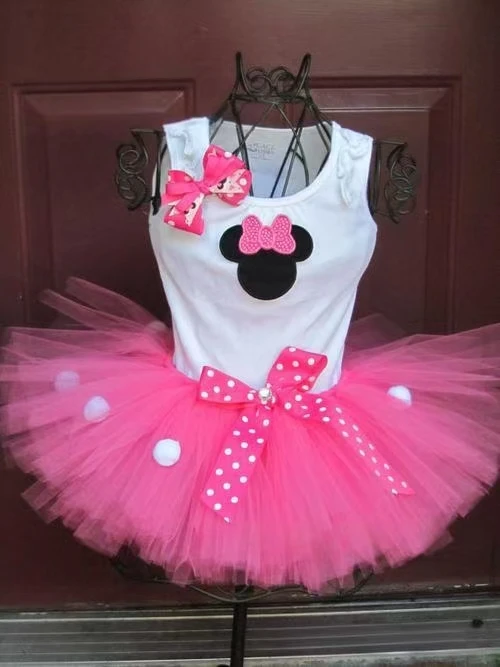 Colorful Baby Girls Tutu Skirts Infant Toddler Handmade Fluffy Ballet Tutus with Ribbon Bow and Headband Kids Tulle Pettiskirts
