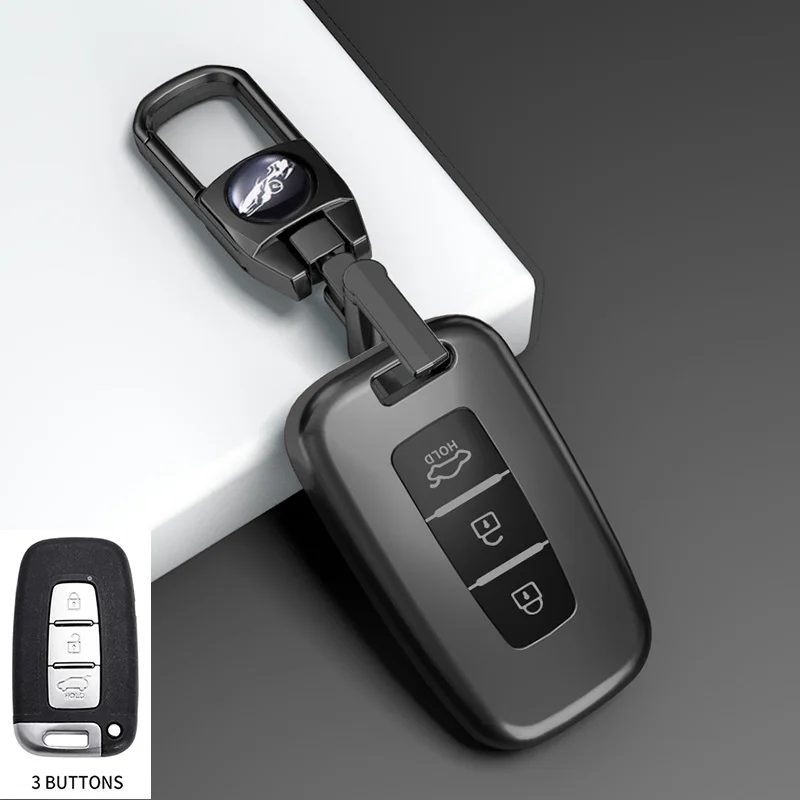 Car Key Case For Hyundai IX35 Elantra Sonata 8 9 For Kia Sportage K5 K2 Sorento Optima Forte 2015 2016 2013 2014 2012 2011 Cover