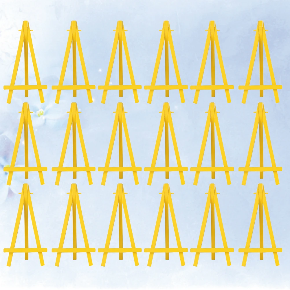 

30 Pcs Mobile Phone Holder Display Photo Painting Easel Frame School Supplies Triangle