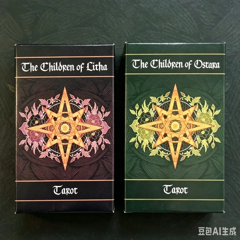 Der Sohn des Frühlingstagesgleichpunkts Tarotkarte Englisches Tischspielkarten-Set Hochwertige Englische Tarotkarte Neues Produkt