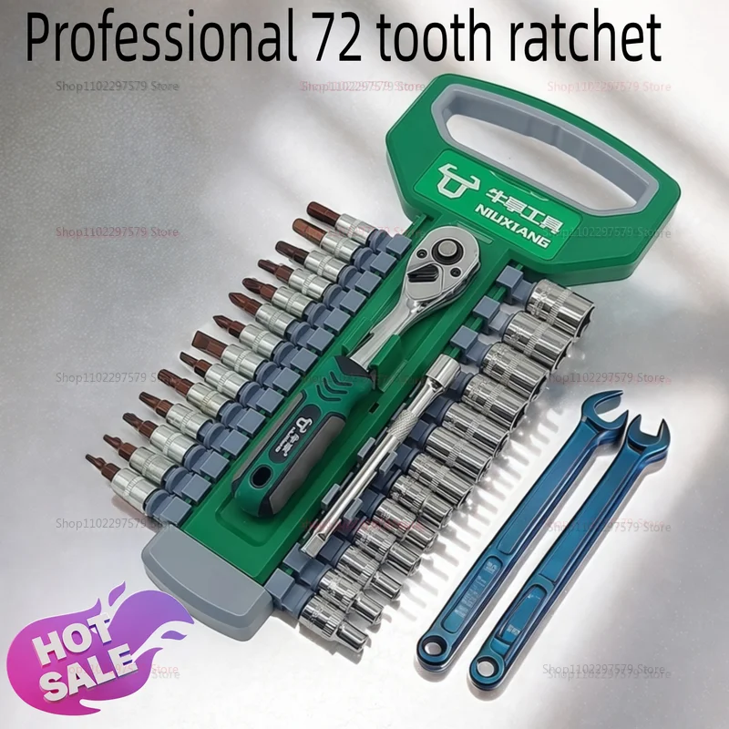 72 الأسنان CRV اسئلة المفك مجموعة 1/4 "3/8" محرك إصلاح السيارات المقبس أداة مفتاح الربط عدة DIY بها بنفسك السيارات الميكانيكية العمل