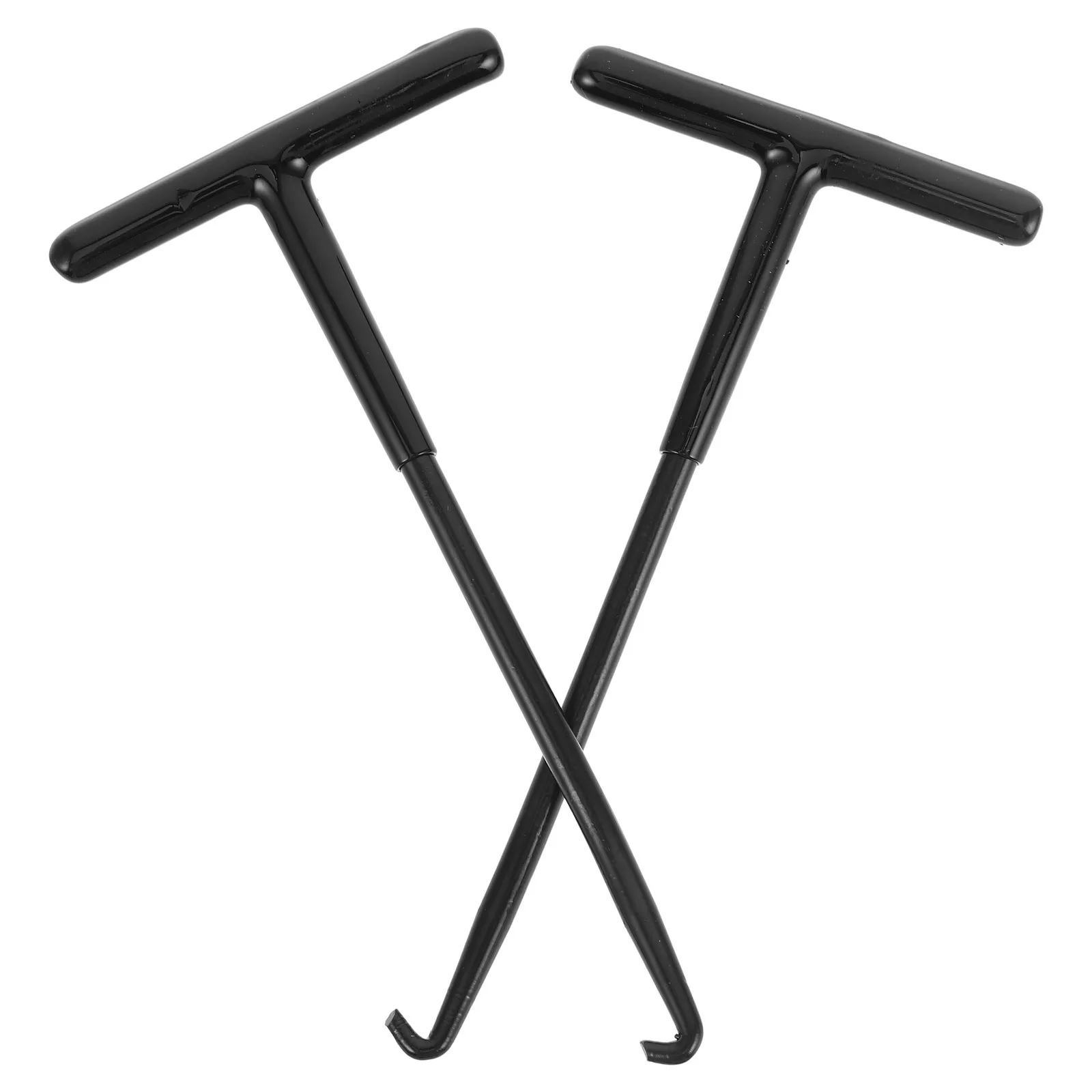 

2Pcs Carbon Steel T Handle Spring Puller Hook Tool for Motorcycle Exhaust System Modification DIY Spring Puller Hook